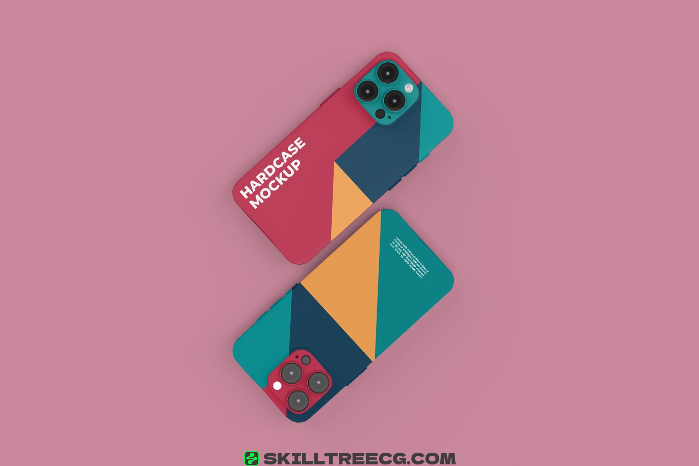 图片[3]-Smartphone Hardcase Mockup 4 Views（465541）-技能树